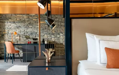 LUJO BODRUM - INDIGO CLUBBER TERRACE ROOM BED